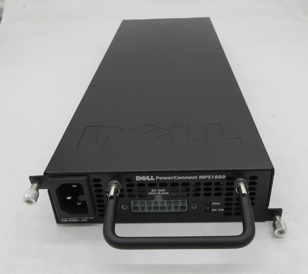 Dell Powerconnect MPS1000 External Redundant Power Supply | No Cables