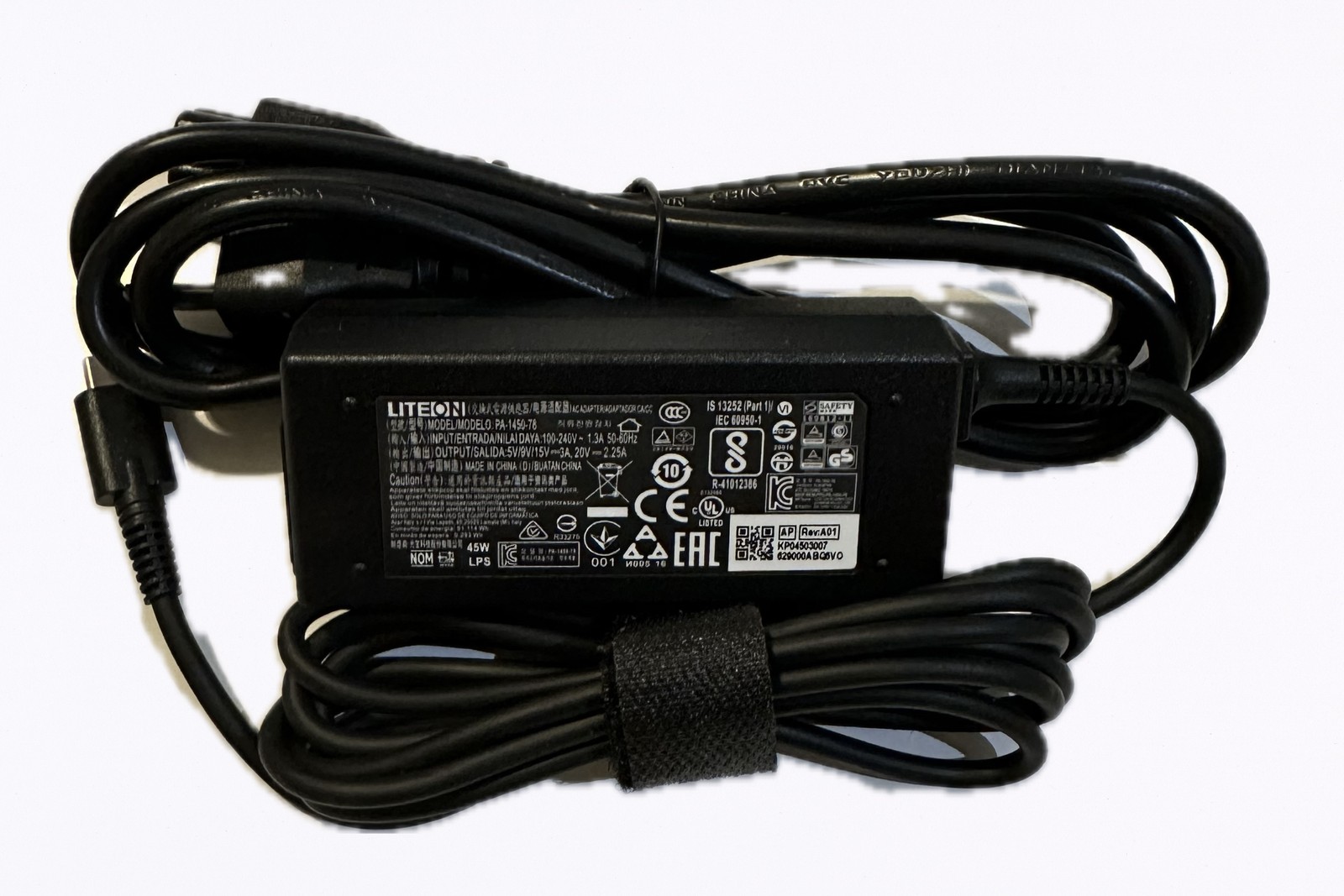 Charger AC Adapter For Acer Chromebook Spin 514 CP514-1H-R4HQ Power Supply Cord