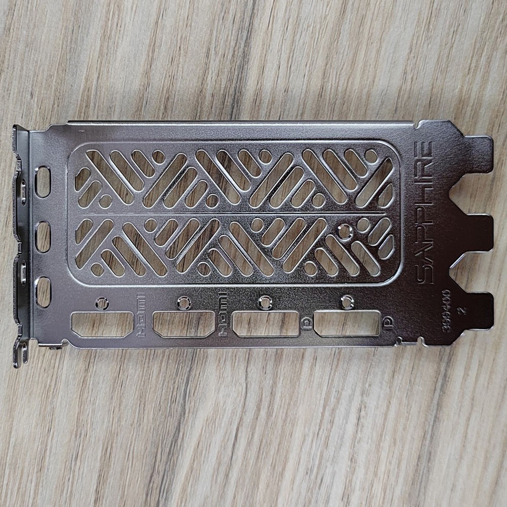 1Pcs For Sapphire RX7900 XTX 3-Slot 2-Slot I/O Shield BackPlate Blende Bracket
