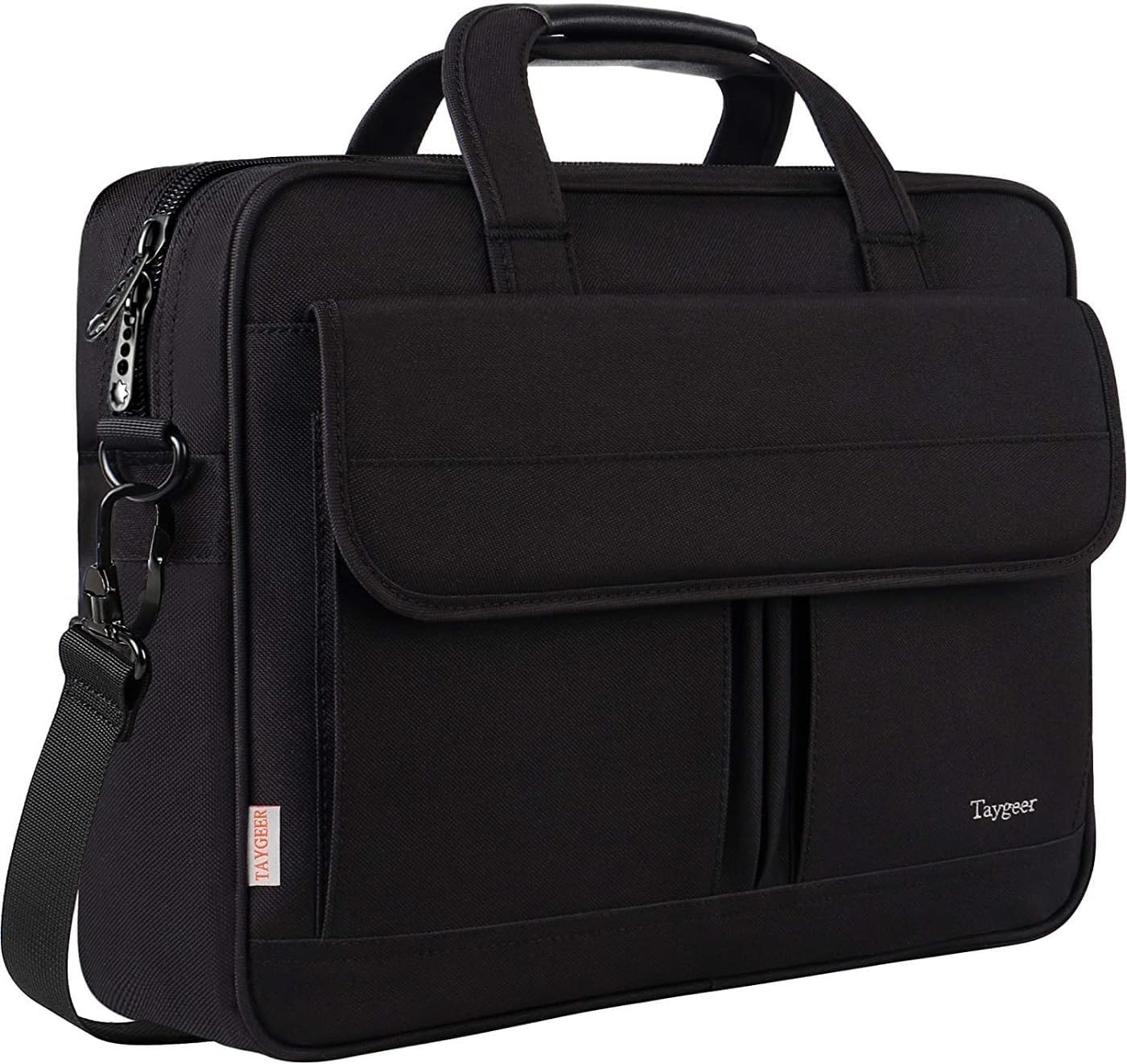 Laptop Bag 15.6 Inch, Business Briefcase Gifts for Men Women, Black Color