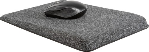Allsop 32691 Premium Plush Angled Mouse Pad - Gray [New ]