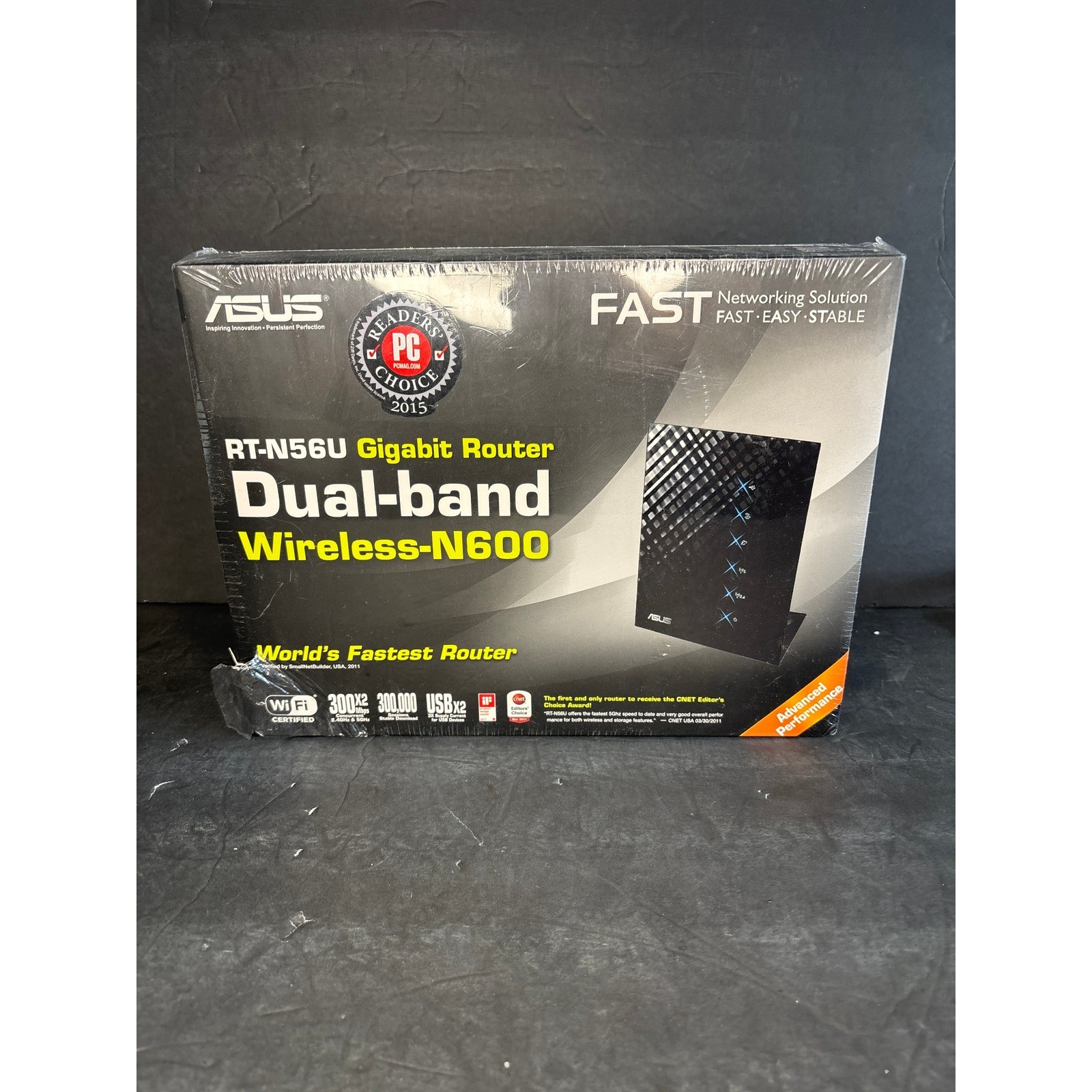 ASUS RT-N56U Dual-Band Wireless-N600 Gigabit Router Black Diamond RT-N56U/R