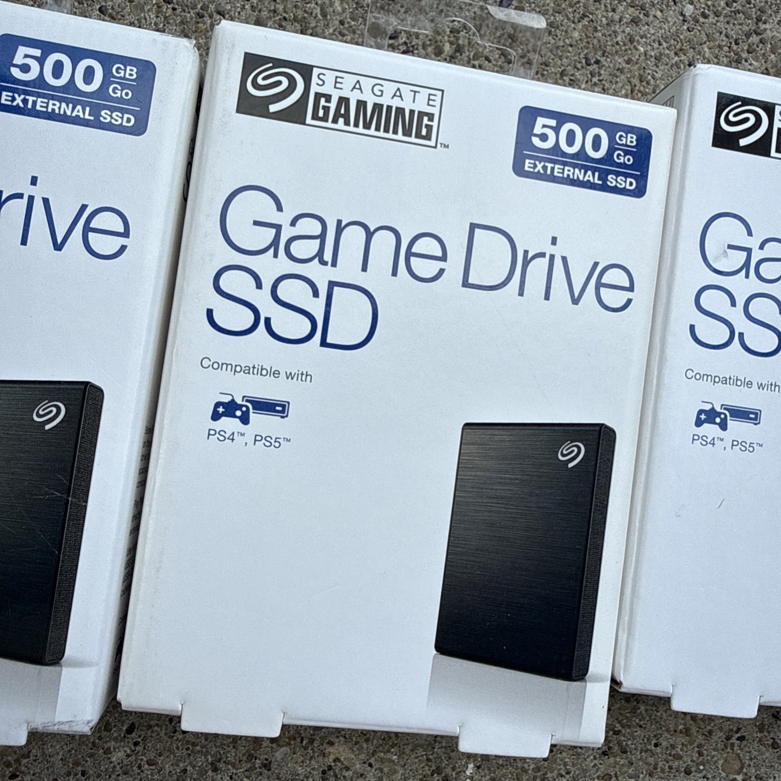 Seagate Game Drive SSD, STKG500406, External Drive SSD Playstation