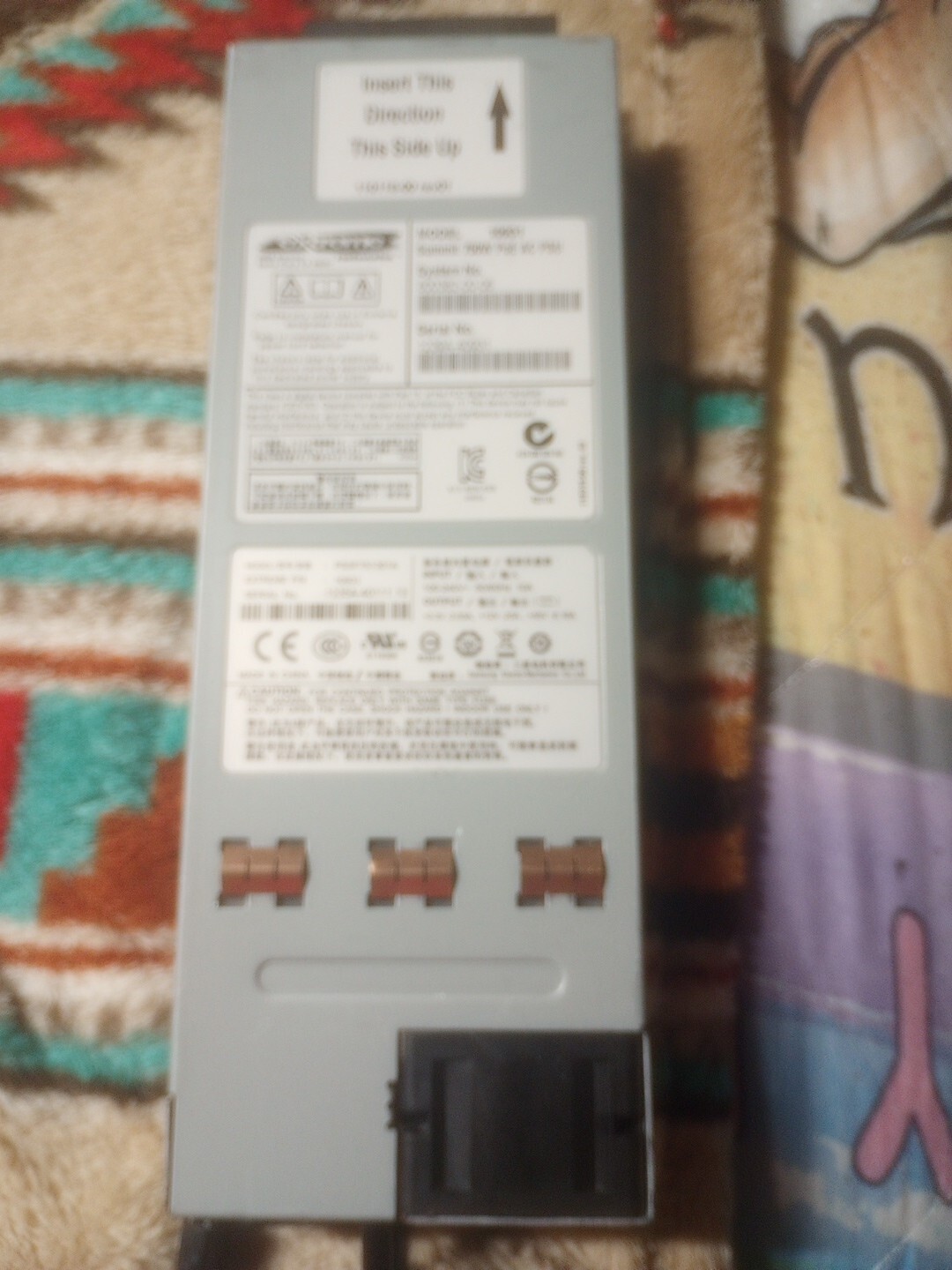 Extreme Networks 10931 Summit 750W AC PSU Power Supply Module 10931 PSSF751301A
