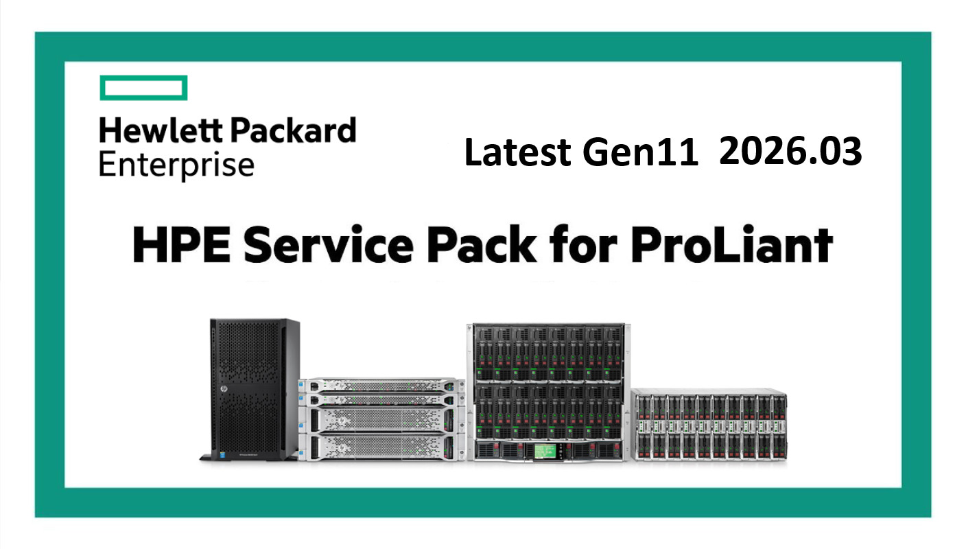 **NEW** HPE Service Pack ProLiant SPP 2026.03 Latest Gen11 Server - Instant Link