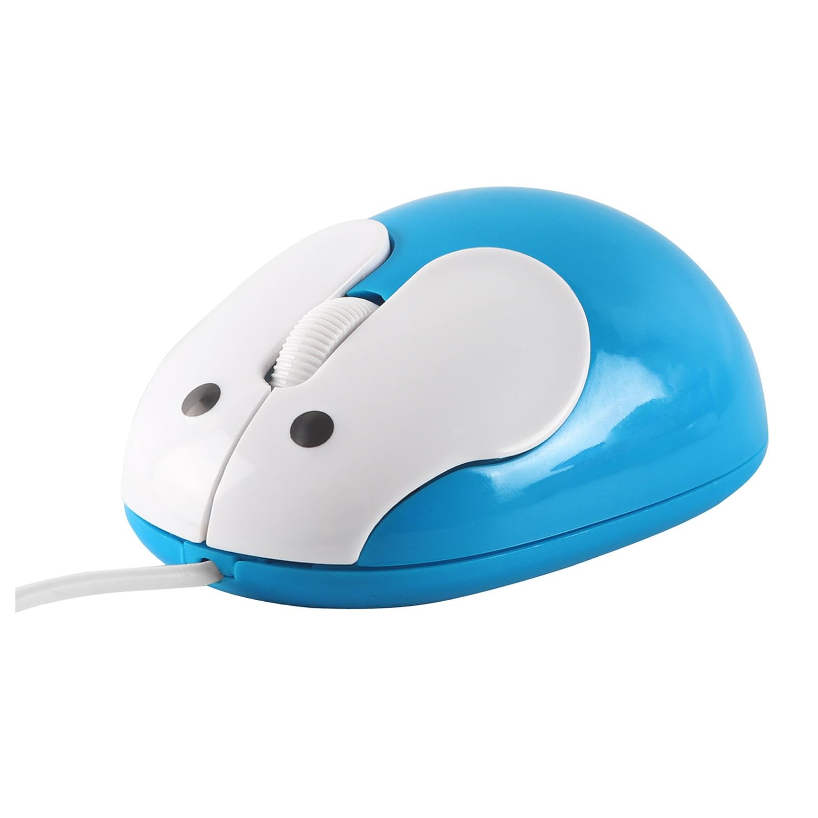 Cute Wired Mouse, Small Rabbit Shape USB Wired 1600 DPI Optical Mice Computer...