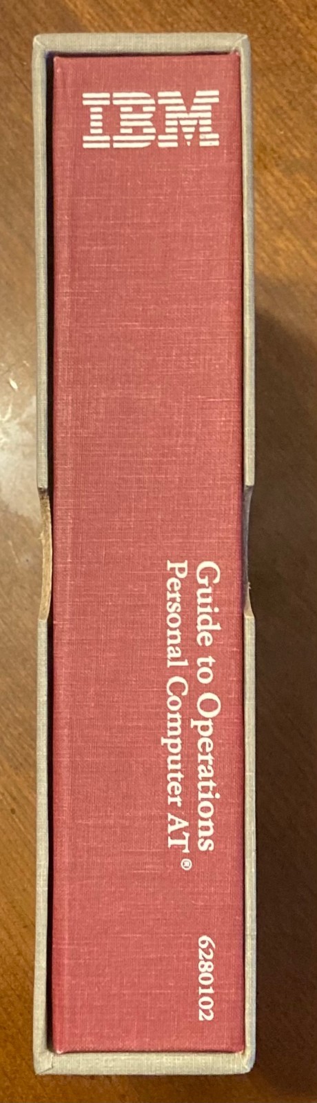 Vintage IBM AT Personal Guide to Operations 6280102 | Computer Manual & Disk Set