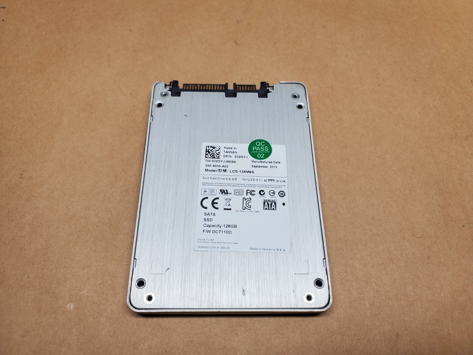 128GB Lite-On LCS-128M6S SATA 2.5" SSD | Tested