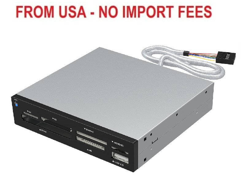 SABRENT 74 in 1 3.5 Inch Internal Flash Media Card Reader/Writer with USB Port (