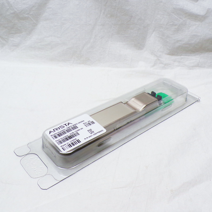Genuine ARISTA OSFP-800G-2XDR4 800GBASE OSFP transceiver XVR-10290-50  - NEW