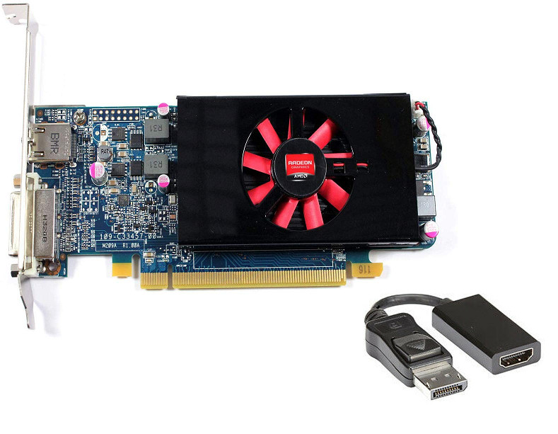 AMD ATI Radeon HD 7570 1GB PCI-E DisplayPort HDMI port Graphics Card With cable
