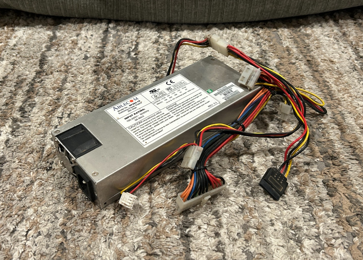 ABLECOM SP262-1S SUPERMICRO PWS-0055 260W SERVER POWER SUPPLY