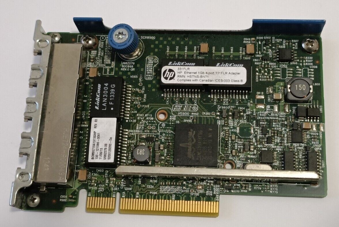 HPE 4-Port Server Network Adapter 1GB 331FLR 634025-001 629133-001 789897-001