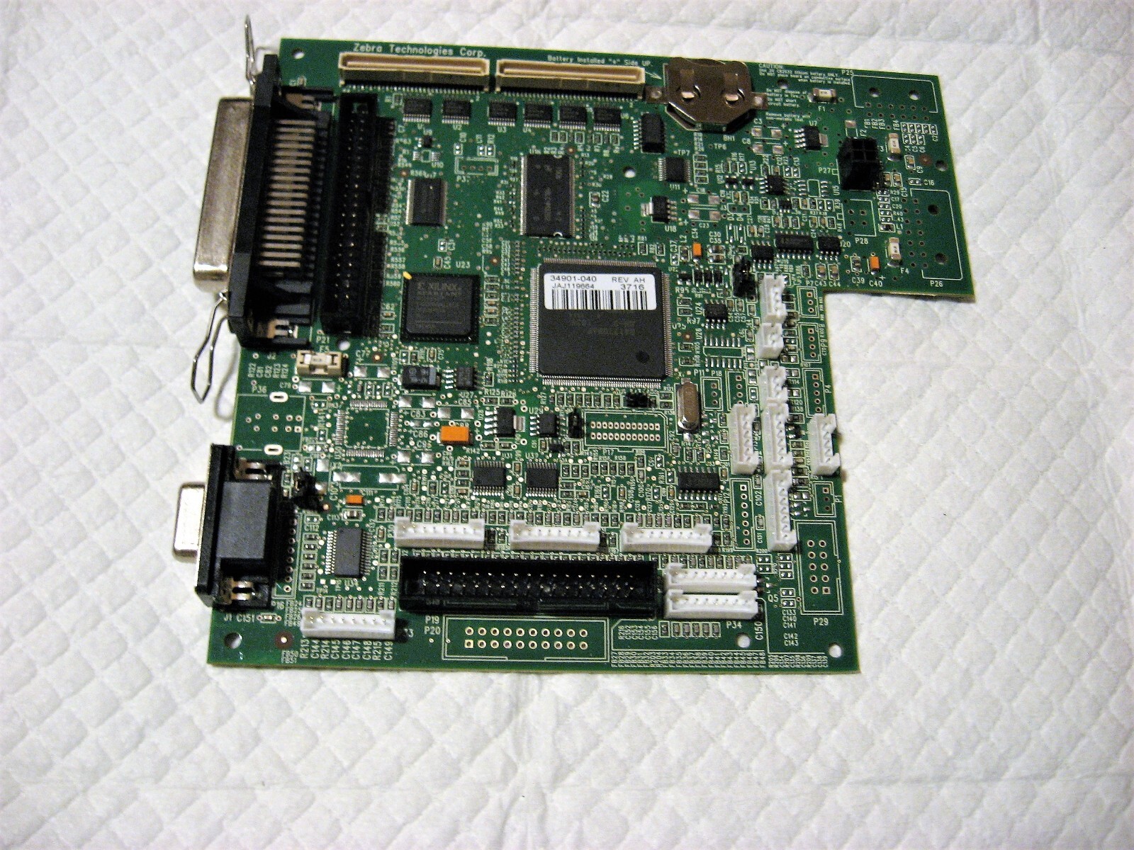 Zebra OEM 110PAX4 Main Logic Board 34901-040M