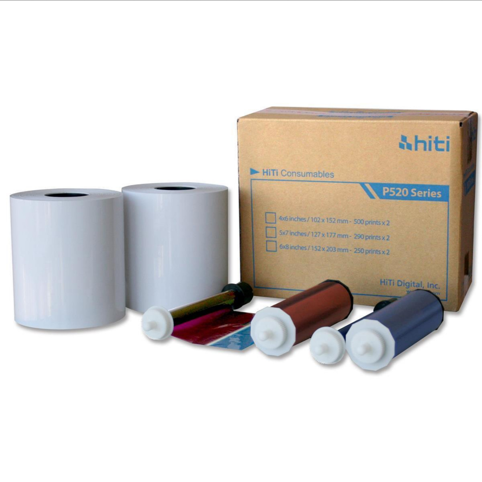HiTi OEM 6x8" Print Kit Media for P520L/P525L Printer (500 Prints) 87.PBL77.10XT