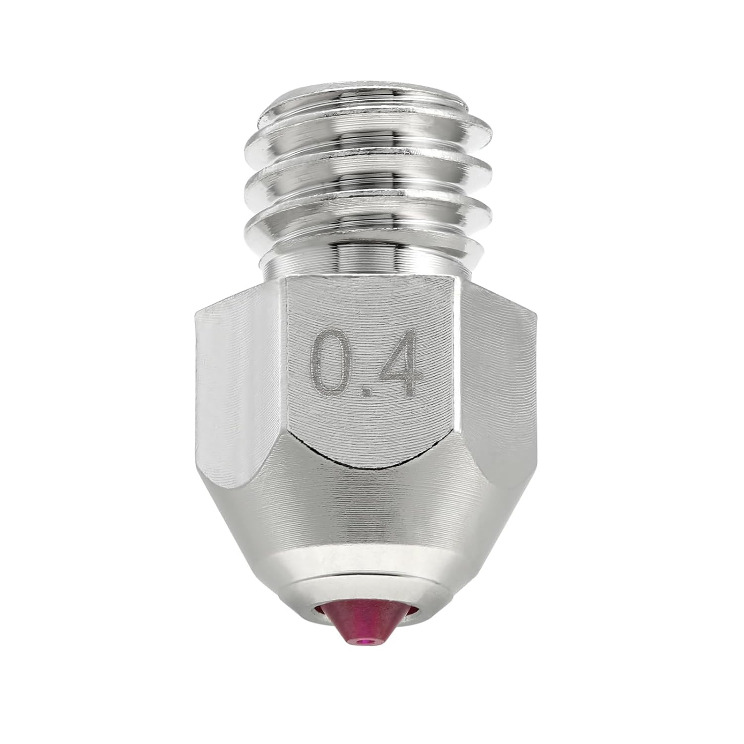 Ruby Tip MK8 Nozzle 0.4Mm for Ender 3, CR-10, Elegoo Neptune 3, Sovol SV06 3D Pr
