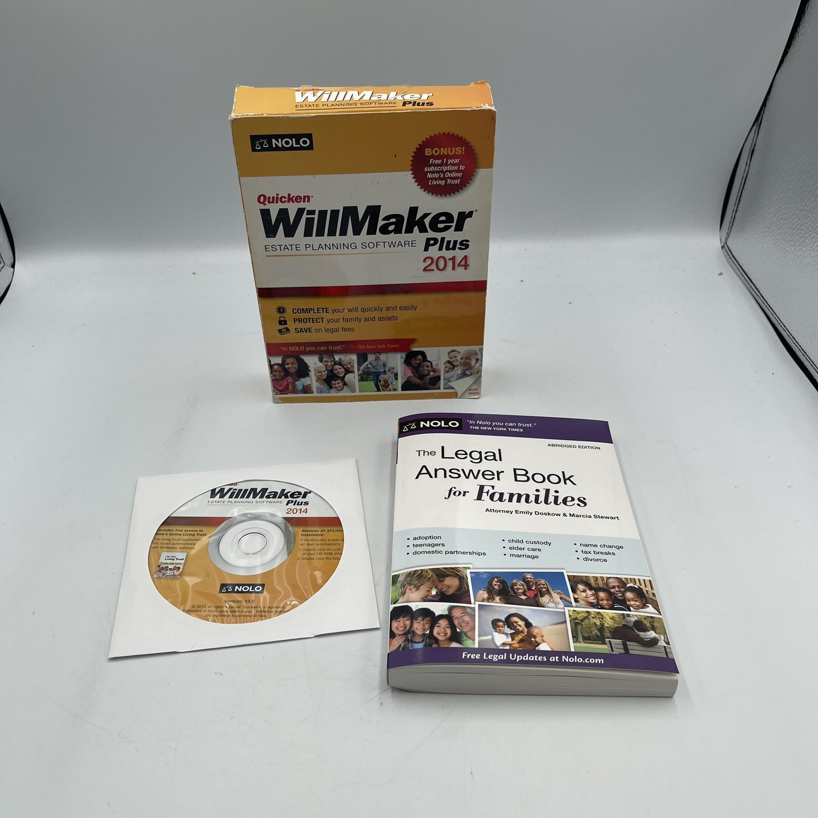 WillMaker Plus 2014 by Quicken ESTATE PLANNING SOFTWARE