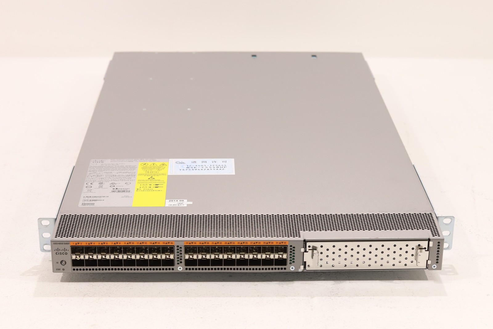 Cisco Nexus 5548UP 32-Port 10GbE SFP+ Network Switch W/Ears P/N: N5K-C5548UP