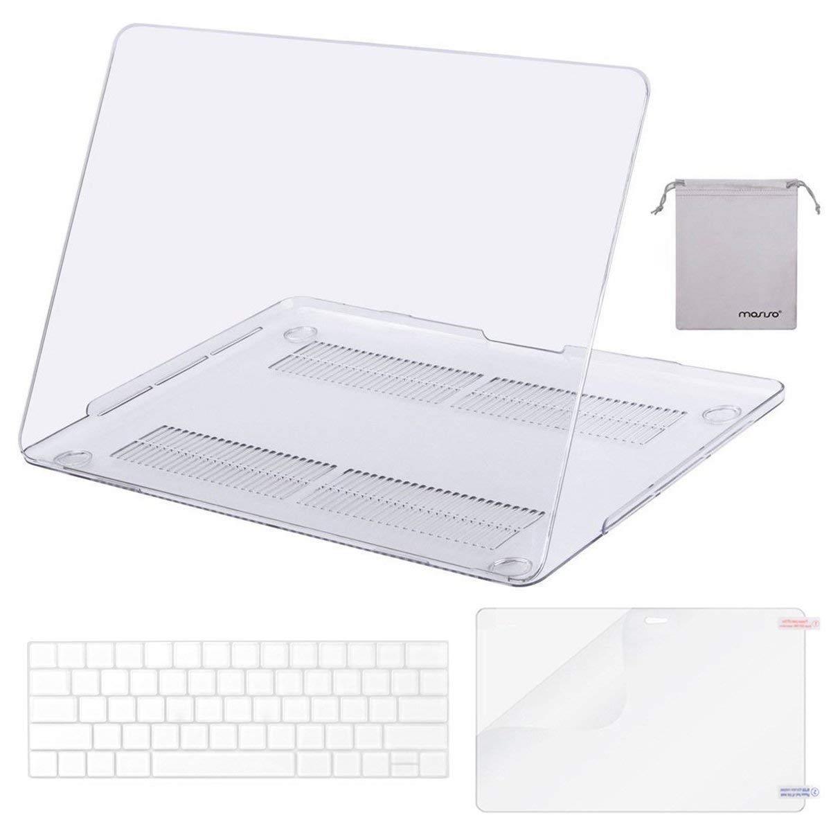 For Macbook Touch Bar Pro 13 15 Macbook Air 13  Snap on Case Cover 4in1 pack