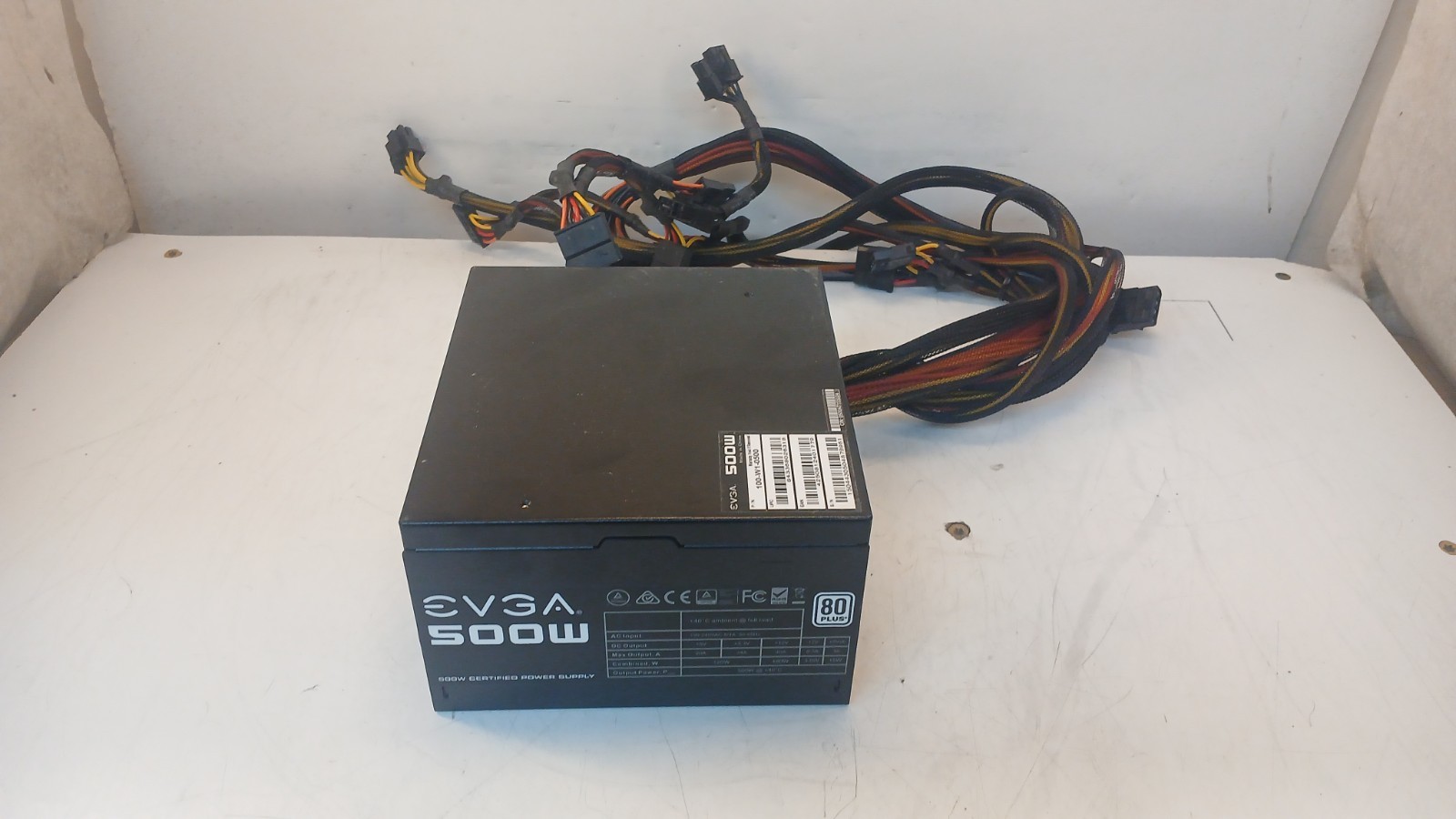 EVGA 500W 80 Plus 100-W1-0500 Power Supply