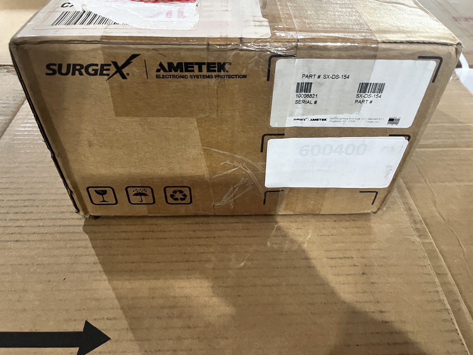 SurgeX SX-DS-154 Defender MultiPak 120V 15A 4-Outlet Surge Protector NEW SEALED