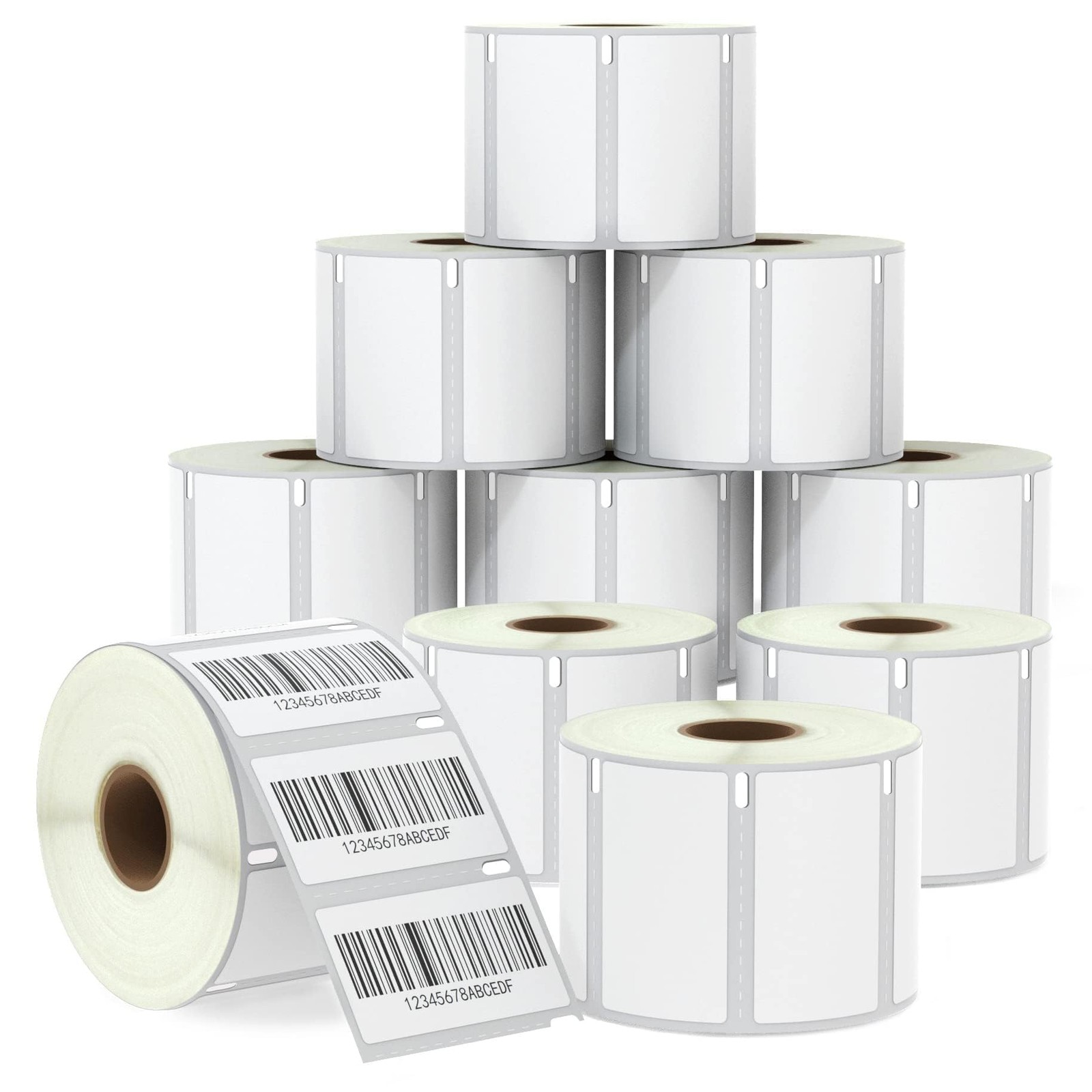 Barcode Labels 2-1/4 x 1-1/4 10 Rolls DYMO 30334 Compatible BETCKEY Replace