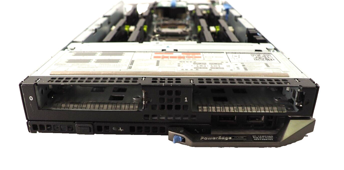 Dell PowerEdge FC630 2-bay SFF Dual LGA 2011-3 Blade Server 1TN3Y NO CPU NO RAM
