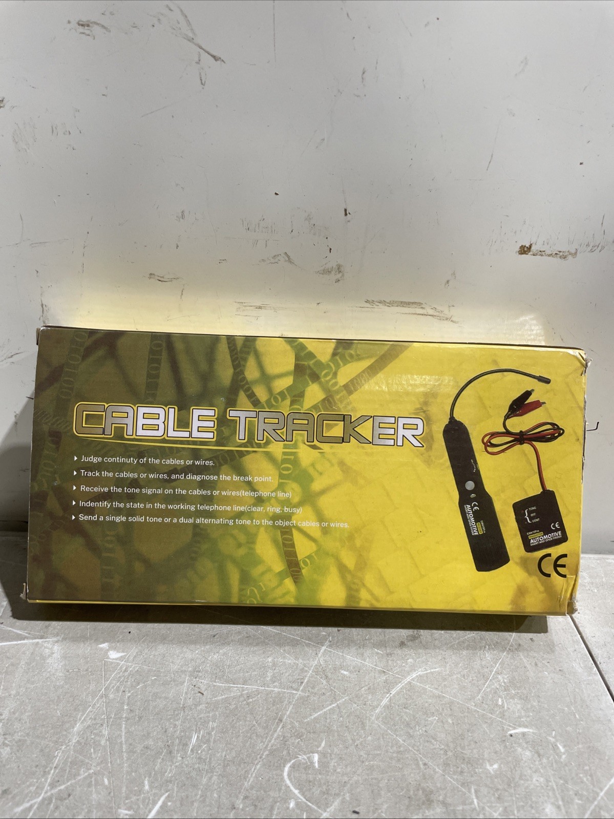 Network RJ11 Line Finder Cable Tracker Tester Sender Wire Tracer+Tool Bag Pouch