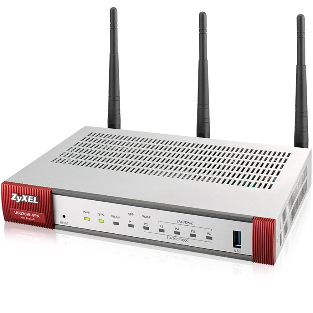 ZyXEL Next Generation VPN Firewall 1 WAN 1 SFP 4 LAN/DMZ Gigabit Ports 802.11