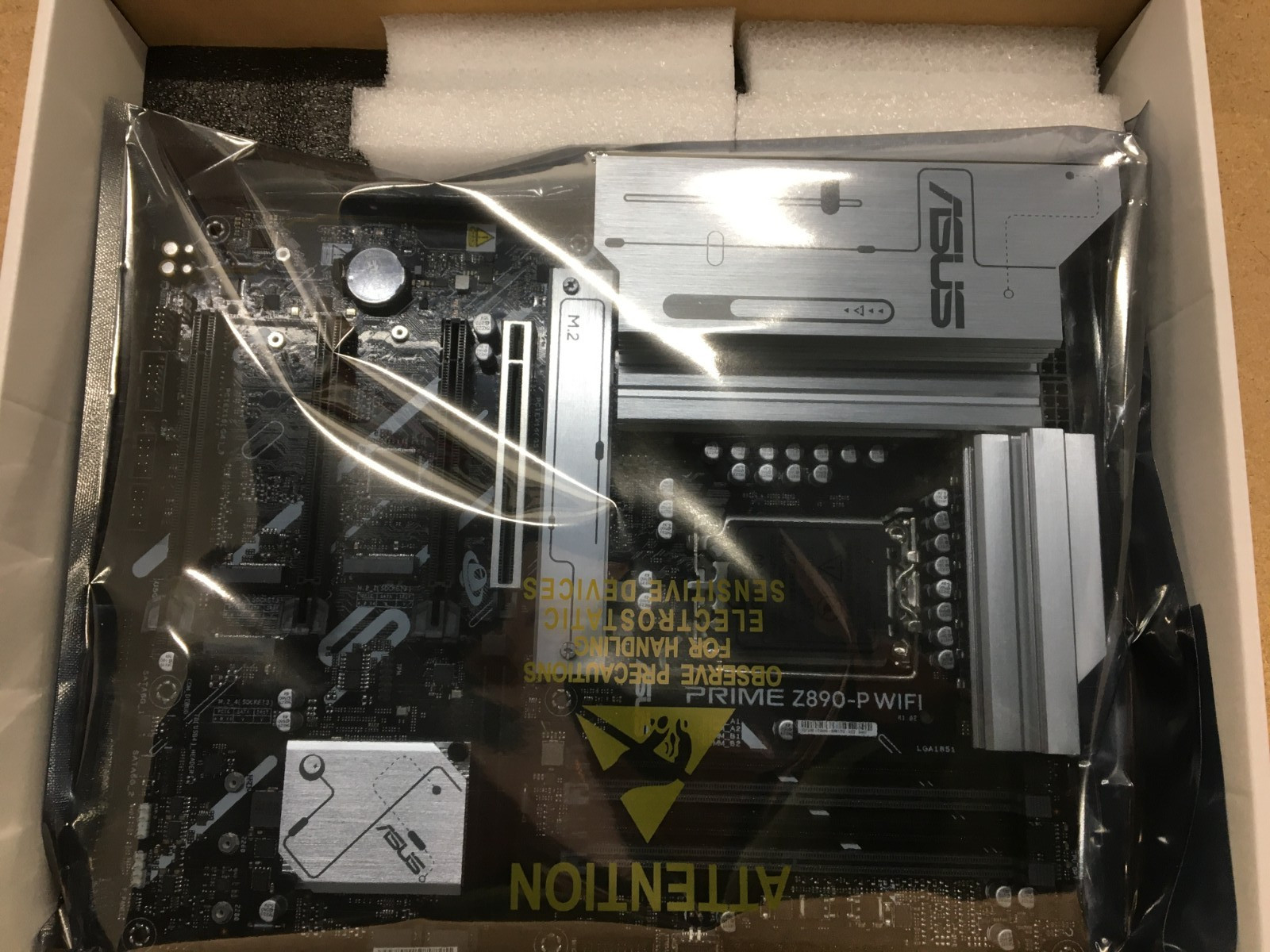 ASUS PRIME Z890-P WIFI Z890 ATX motherboard, RMA - Manufacture Replaced