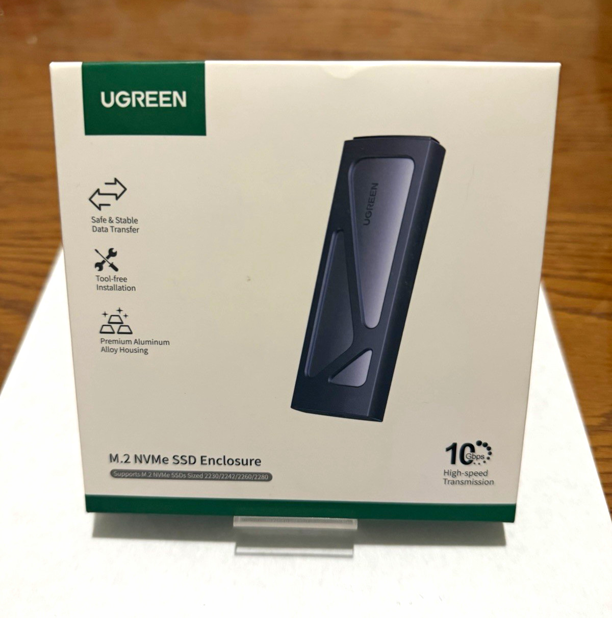 UGREEN M.2 NVMe SSD Enclosure USB-C 10Gbps Aluminum Tool-Free CM578
