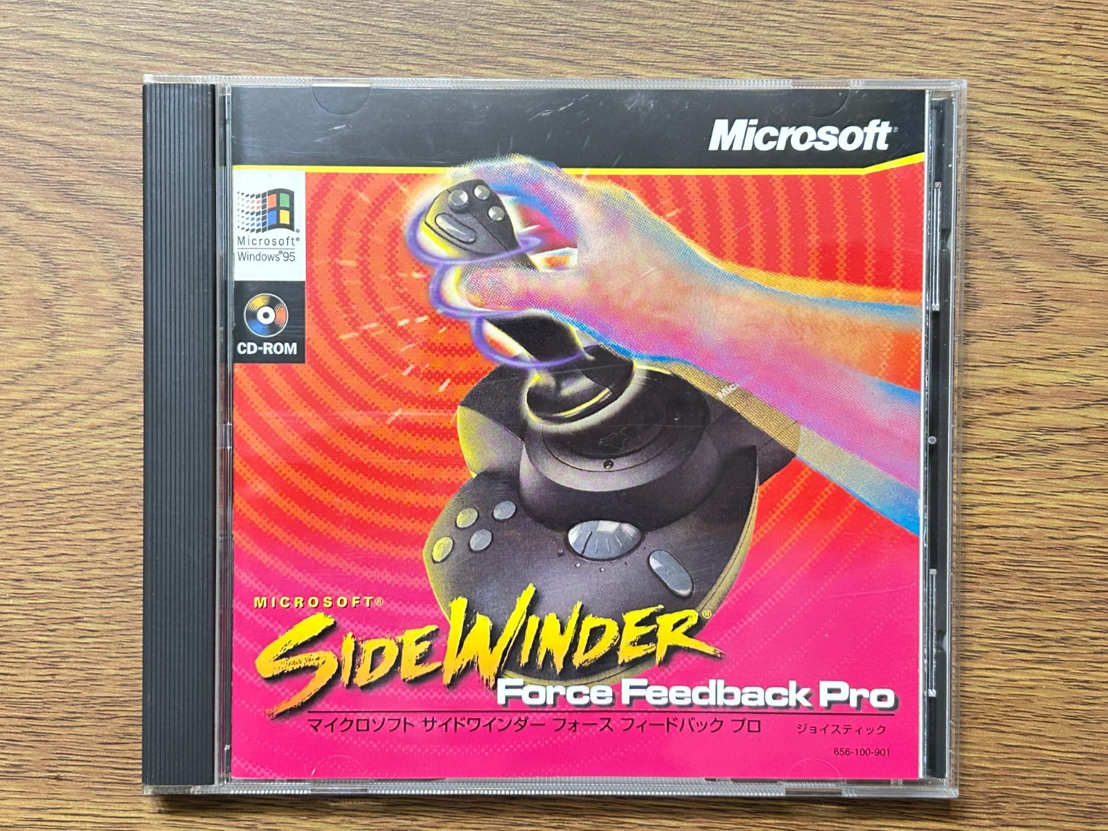 Microsoft SideWinder Force Feedback Pro Windows95 Software CD-ROM Japan