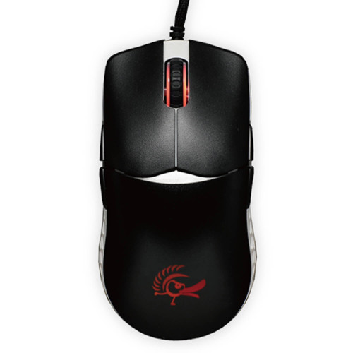 Ducky Feather Omron 60M Switch Black & White Wired Gaming Mouse RGB