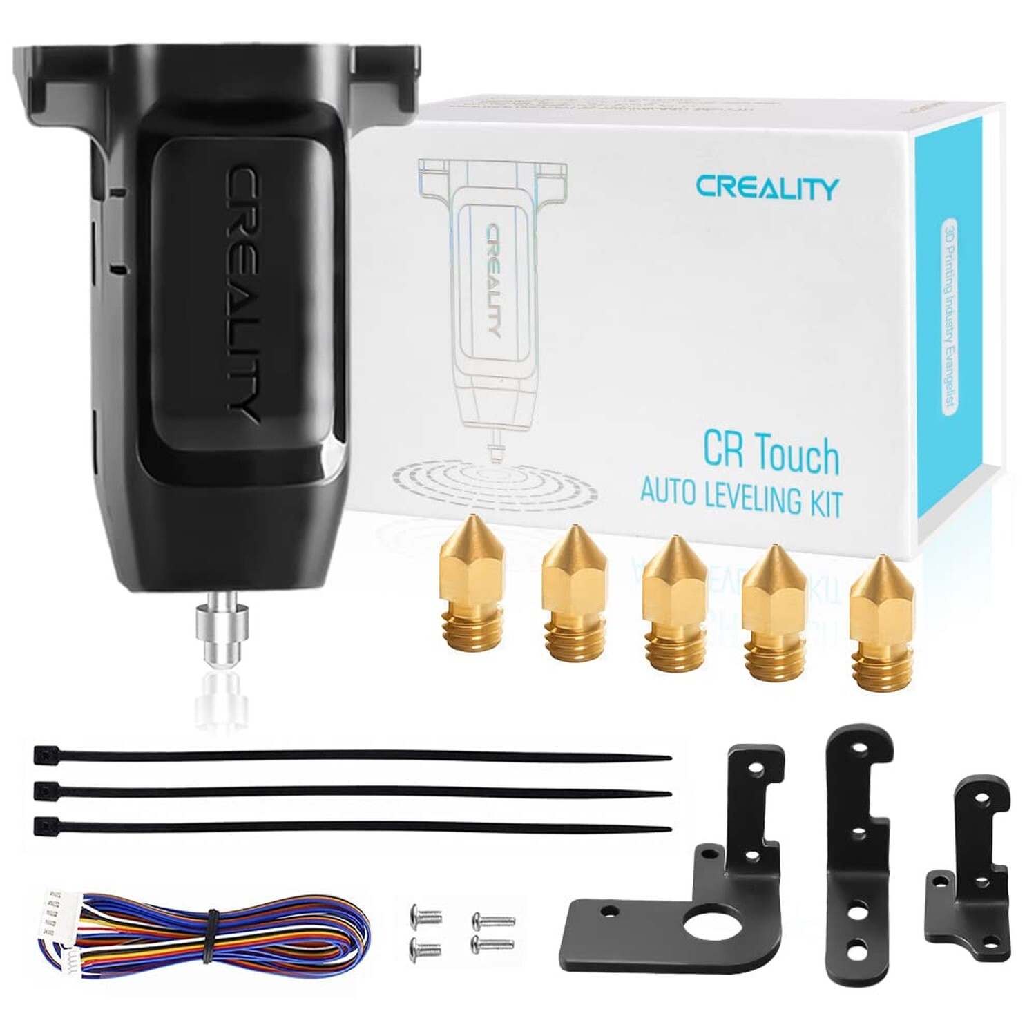 Creality CR Touch Auto Leveling Kit, 3D Printer Bed Auto Leveling Sensor Kit ...