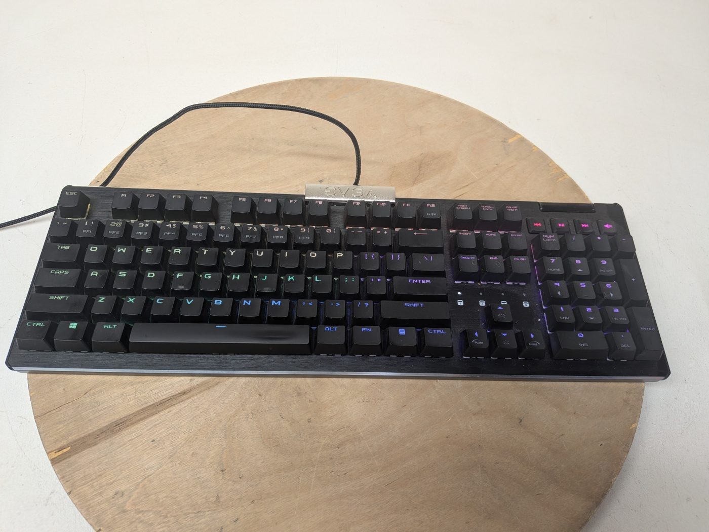 EVGA Z15 RGB Mechanical Gaming Keyboard w/ Color Backlighting - Black