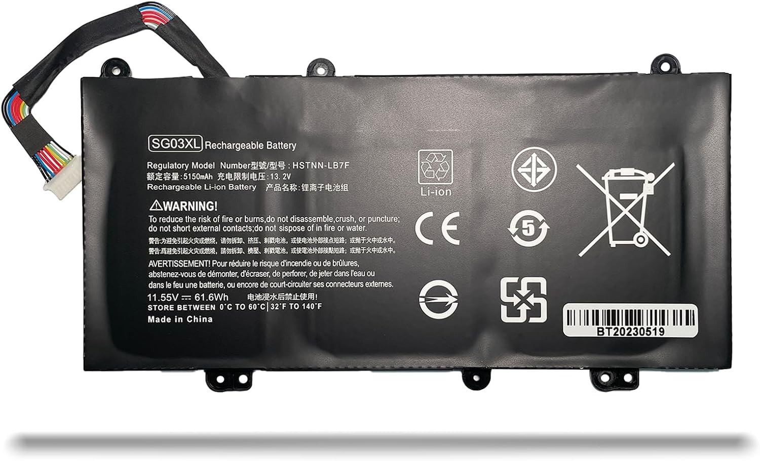 SG03XL SGO3XL SG03061XL Laptop Battery Replacement for HP Envy 17 U000 M7 U000