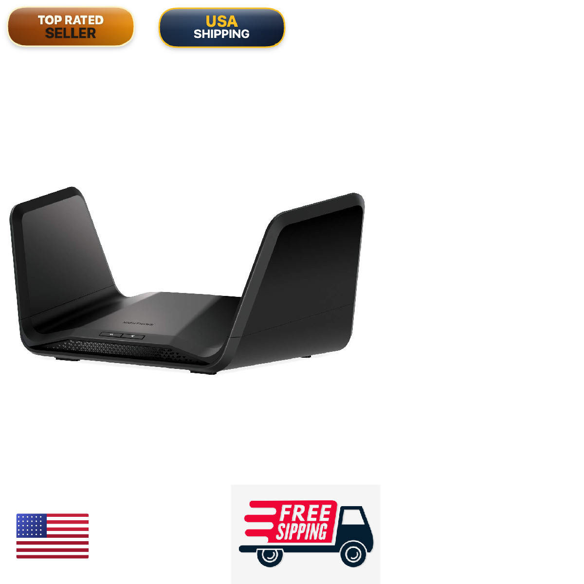 Netgear Rax78-100Nas Nighthawk Tri-Band Ax8 8-Stream Ax6200 Wifi 6 Router