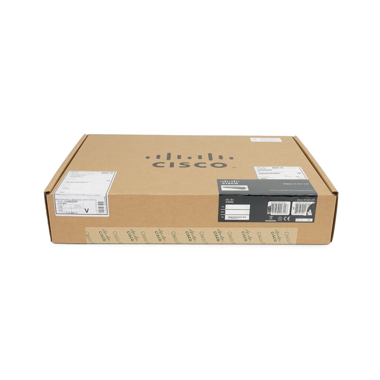 Cisco Small Business SF350 Managed 24-Port PoE Switch SF350-24P-K9