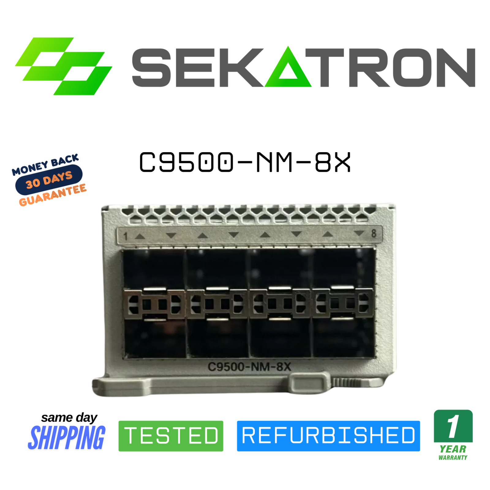 ♻️ Cisco C9500-NM-8X 8-Port 10G SFP+ Network Module for Catalyst 9500 ⚡Fast Ship
