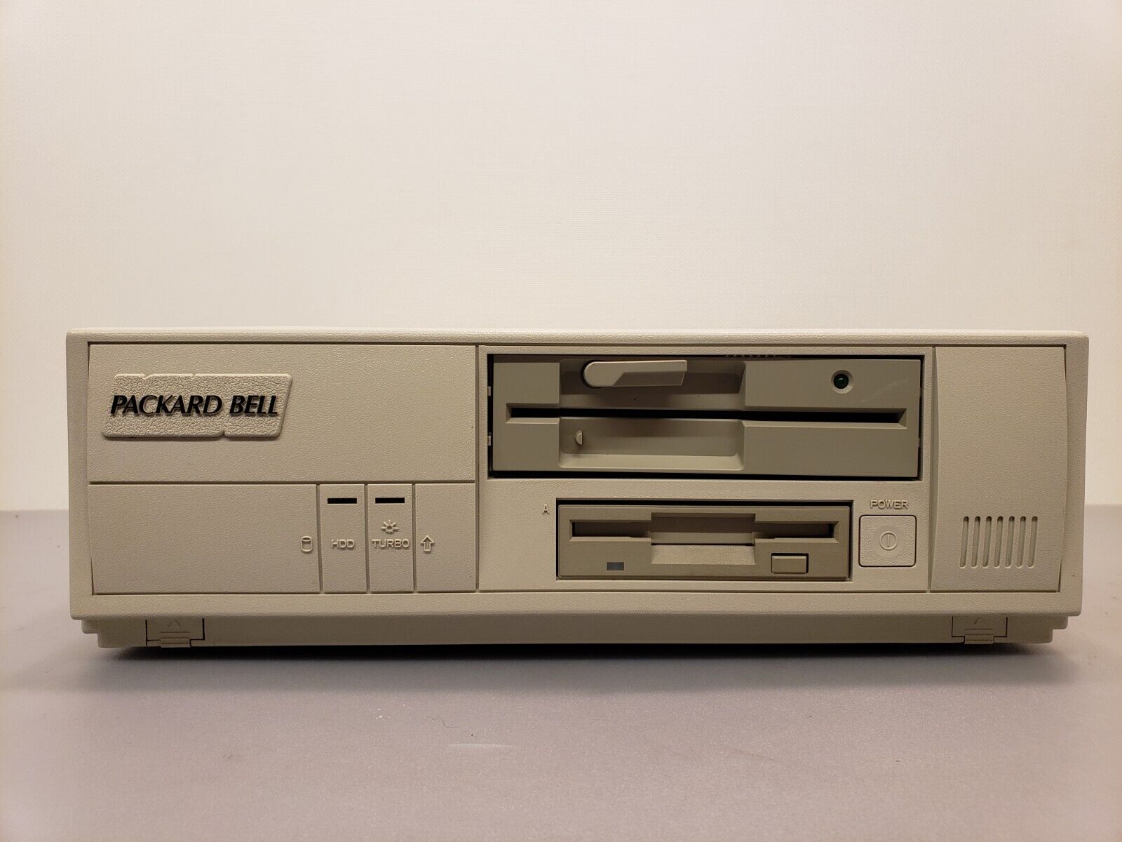 Vintage Packard Bell PB300 PC 386SX-16 ST-1102A HD YD-380B Floppy DOA AS-IS Read
