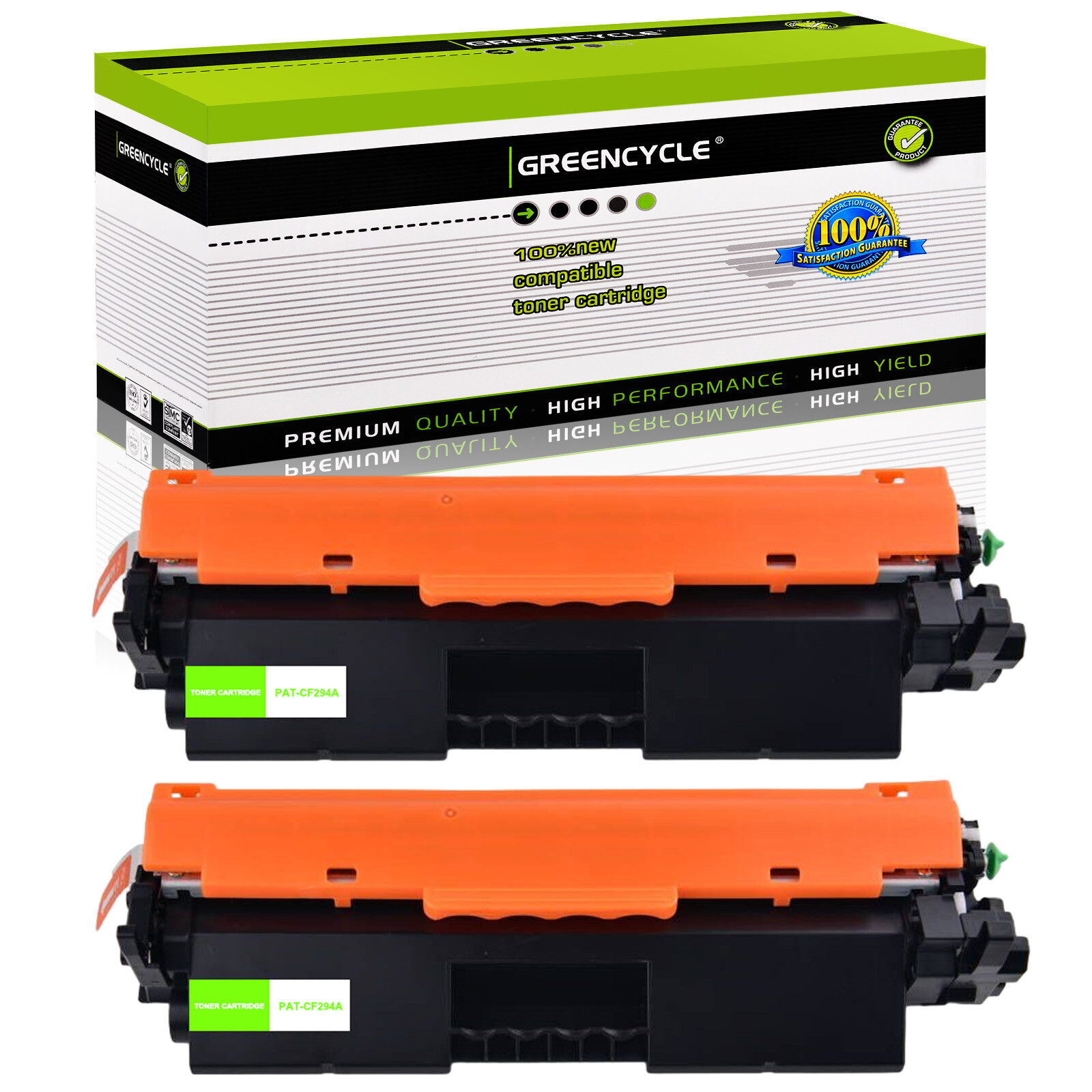 GREENCYCLE 2PK Compatible Toner Cartridge for HP 94A CF294A M118dw MFP M148fdw