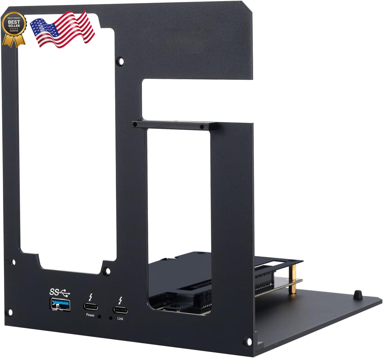 eGPU Enclosure Dock Compatible with Thunderbolt 3/4,External GPU Dock for Laptop