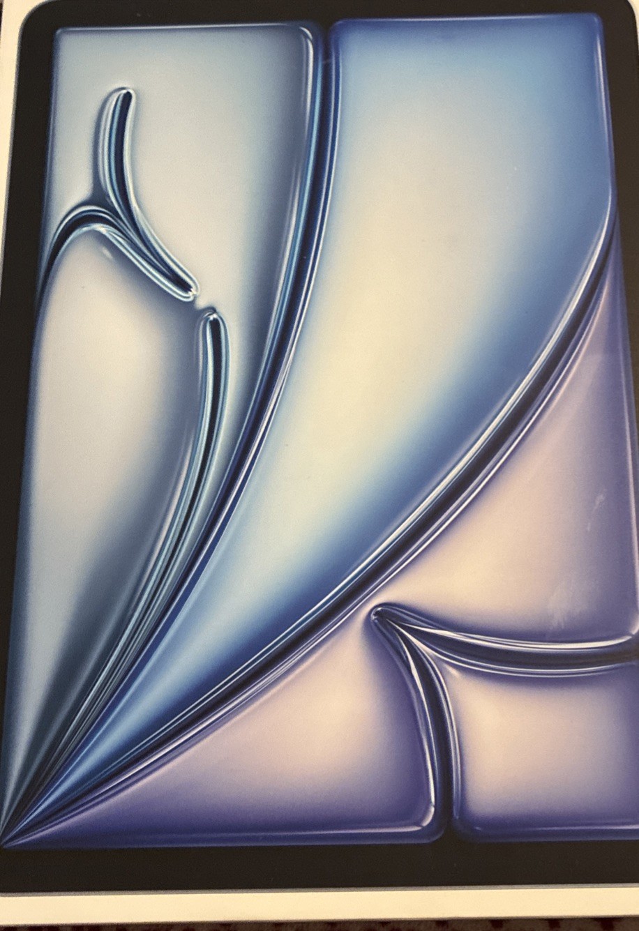 New WiFi Only Apple iPad Air 11" M3 256GB Blue MCA34LL/A Nib