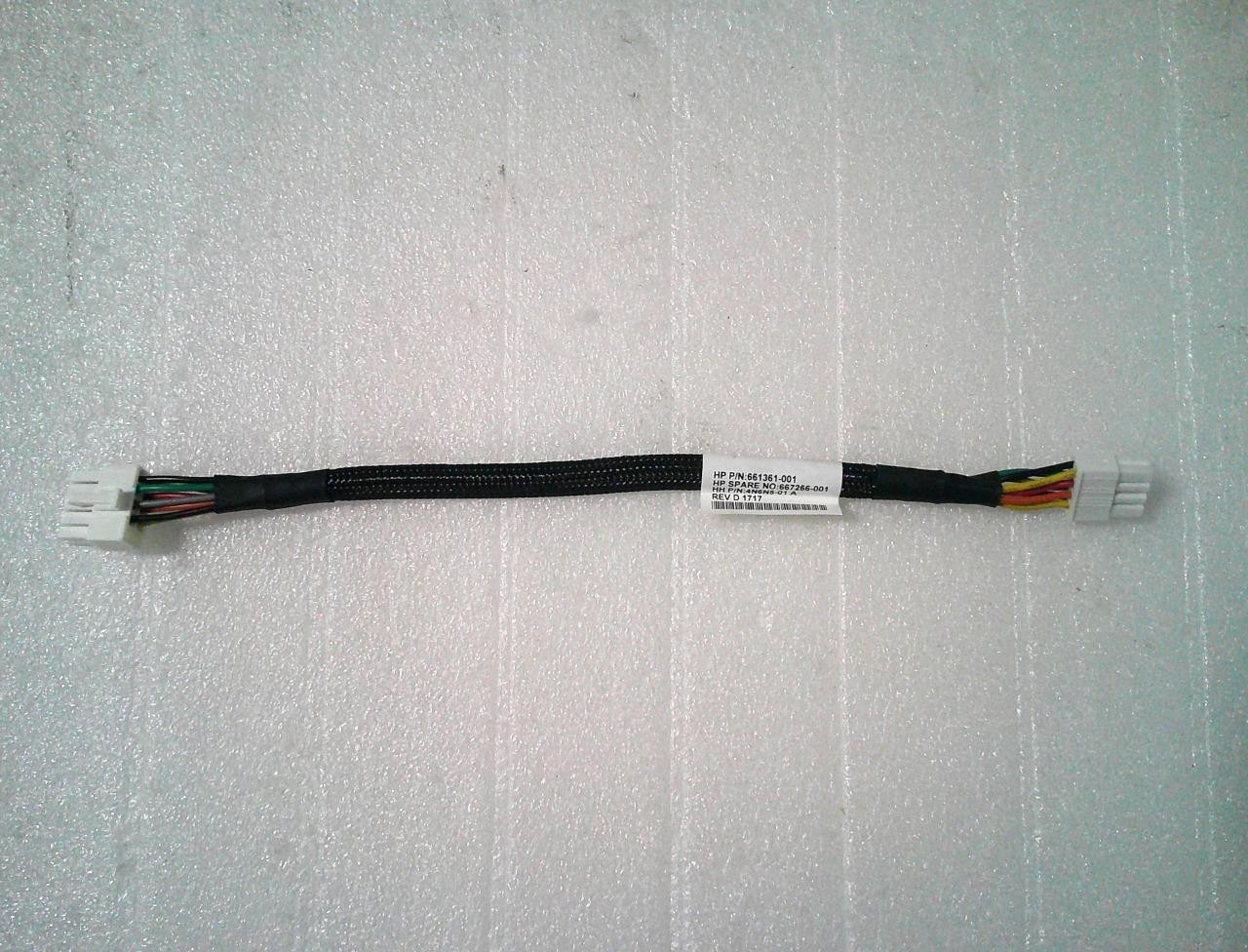 New HP 661361-001 Hard Drive Backplane Power Cable Connector 667266-001