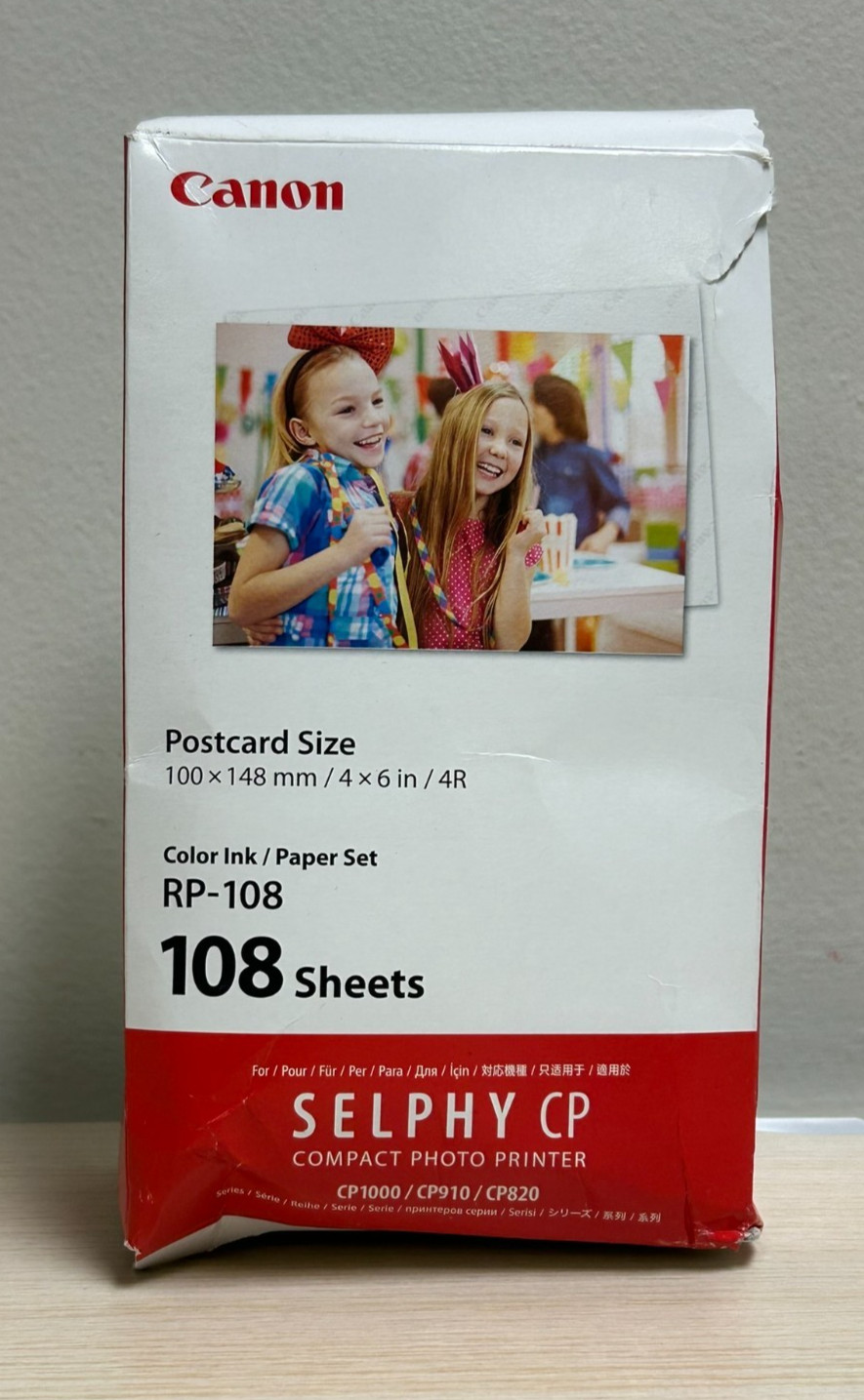 Canon RP-108 High-Capacity Color Ink/Paper Set