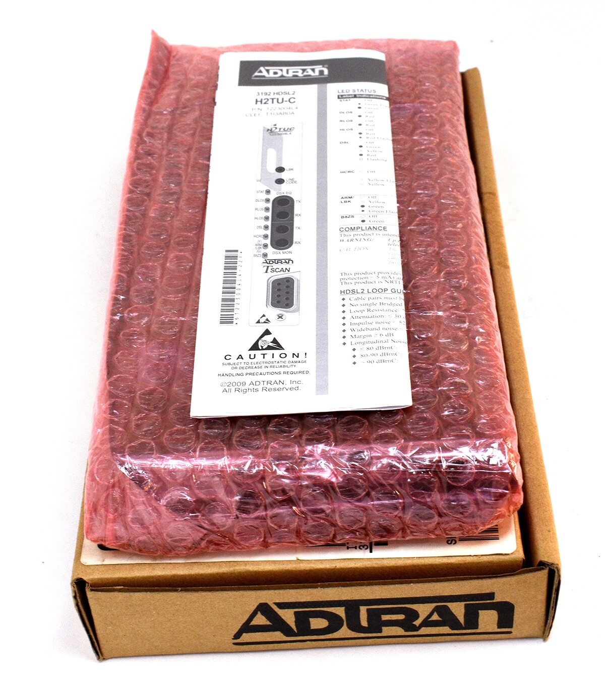 ADTRAN 1223004L4 T1 HTU C Interface Module New