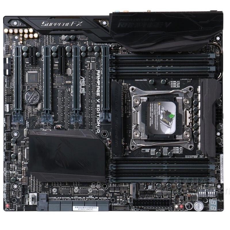 For ASUS RAMPAGE V EDITION 10 Motherboard R5E X99 LGA 2011 Mainboard