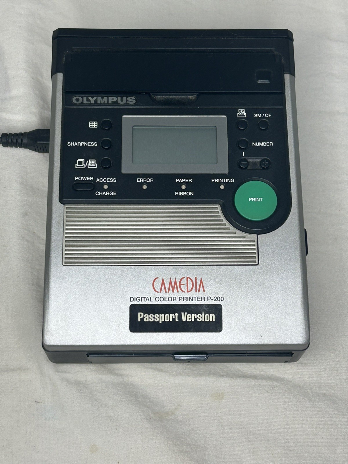 Olympus Camedia P-200 Digital Color Photo Printer Portable passport version