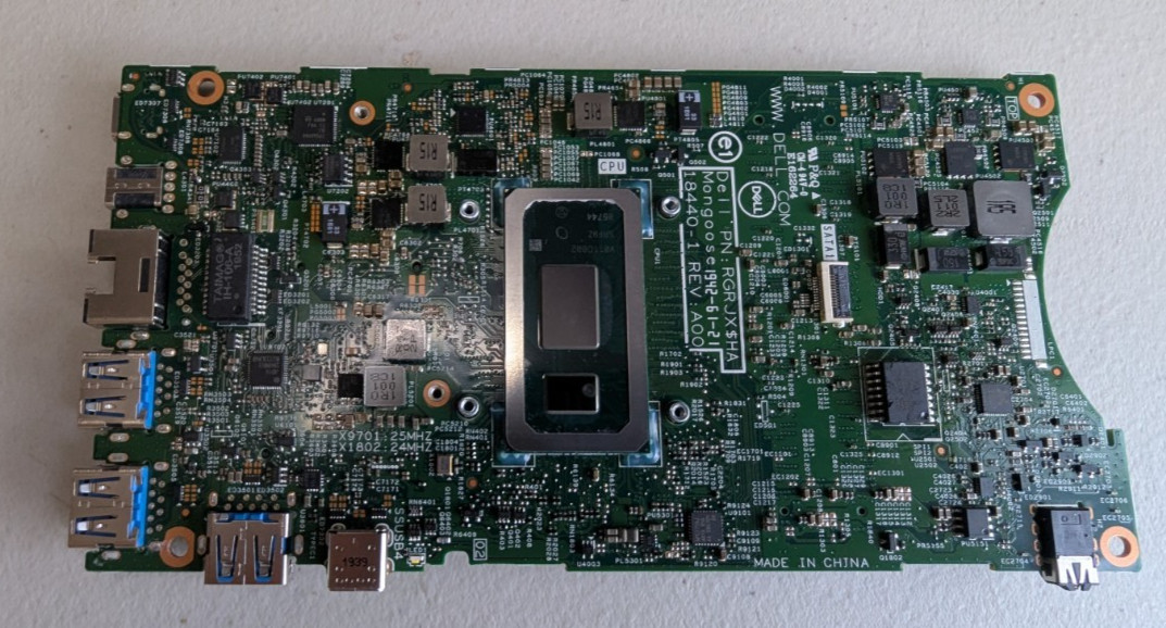 NEW OEM Dell Optiplex 7070 Ultra UFF Motherboard W/ Vpro i5-8365U - 7Y5YR RGRJX