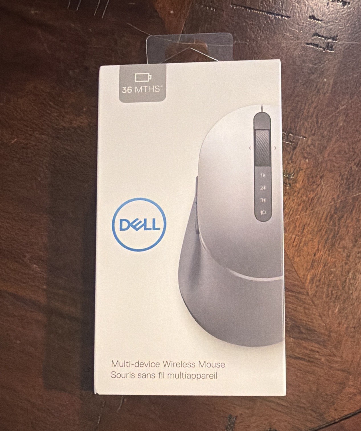 Dell MS5320W Multi-Device Wireless Bluetooth RF Mouse 4000 DPI Gray *New-Sealed*